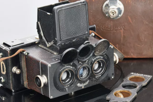 Rollei Heidoscop 6x13cm Stereo Camera Carl Zeiss Tessar 4,5/7,5 CM CE11166