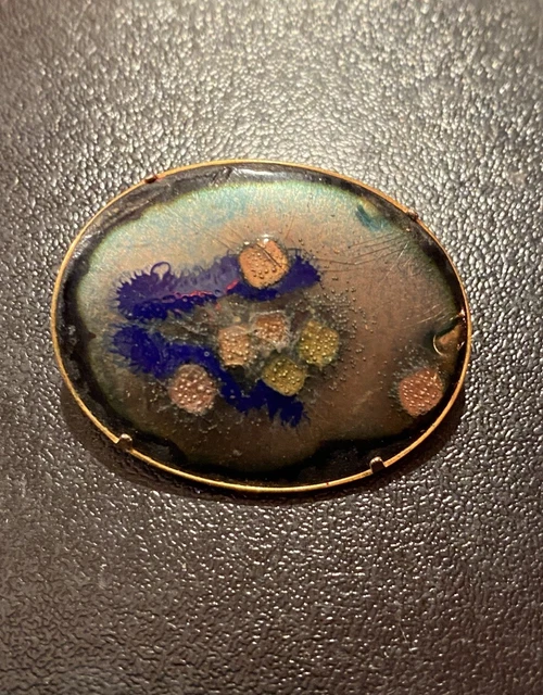 Broche Ancienne Et Rare De Limoges - Vintage Français - Métal - Occasion