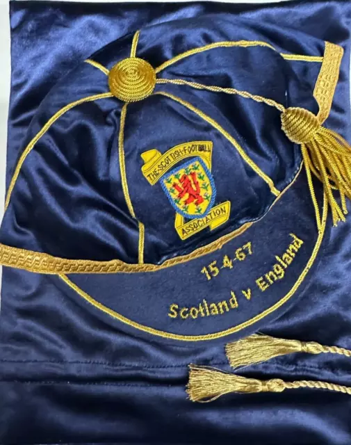 Scotland v England 1967 Football Commemorative Replica Honour Cap from £49