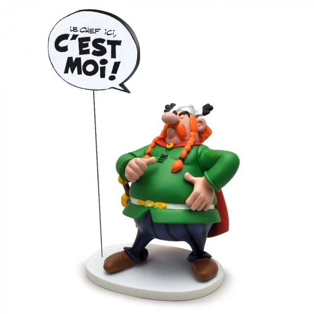 Figurines Play Asterix Ceji Portafix et Portantix porteurs du chef n° 6214 1980