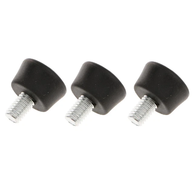 D DOLITY 3/8 '' Crampons Pieds Trépied En Caoutchouc