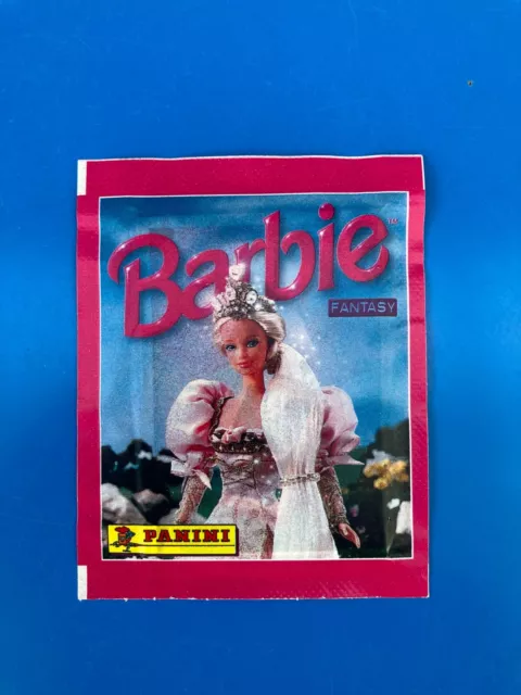 Estuche Figura Barbie Fantasy 1998 Cromos Panini Pegatina Para Álbum Nueva