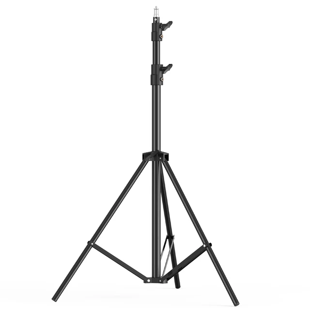 Trípode de fotografía ajustable de alta resistencia con soporte de metal M2B3