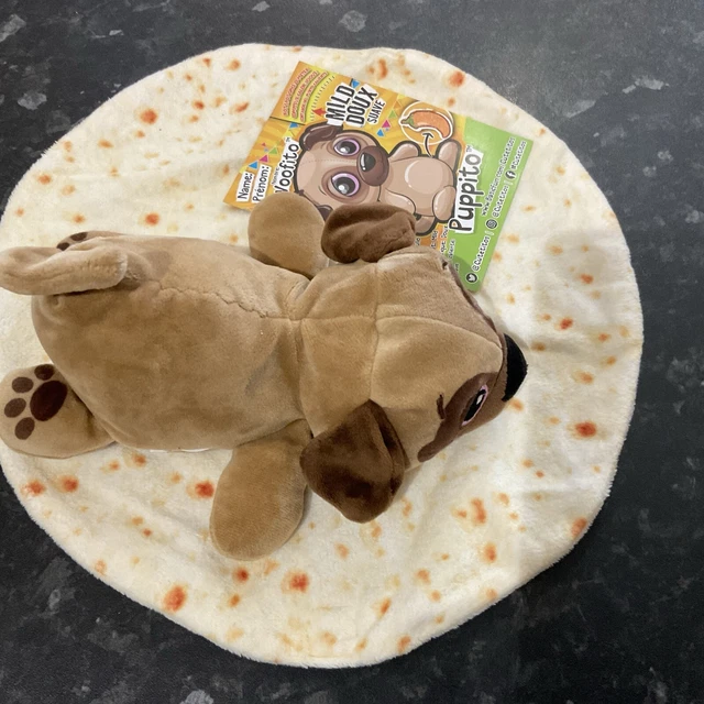 CUTETITOS WOOFITO WITH Tortilla Blanket And Name Card Puppito Season 2