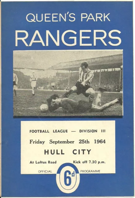 1964 QPR v Hull City