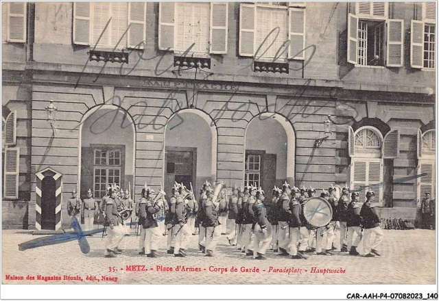 CAR-AAHP4-57-0355 - METZ - place d'armes - corps de garde - paradeplat