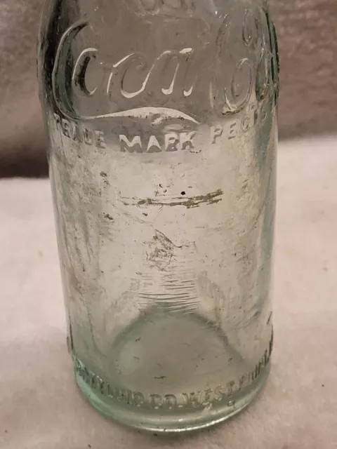 Vintage Straight Side Coca Cola Bottle West Point Mississippi 2