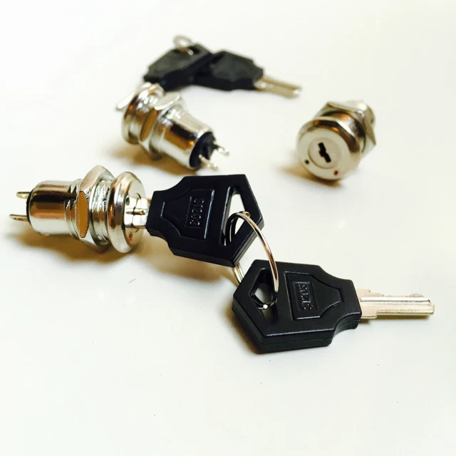 Oumefar Interruttore A Chiave A 2 Posizioni Isolamento Montaggio Industriale - Foto 4