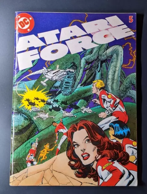 ATARI FORCE * DC Atari * Mini Comic Serie * Org. Insert VCS 2600 Games