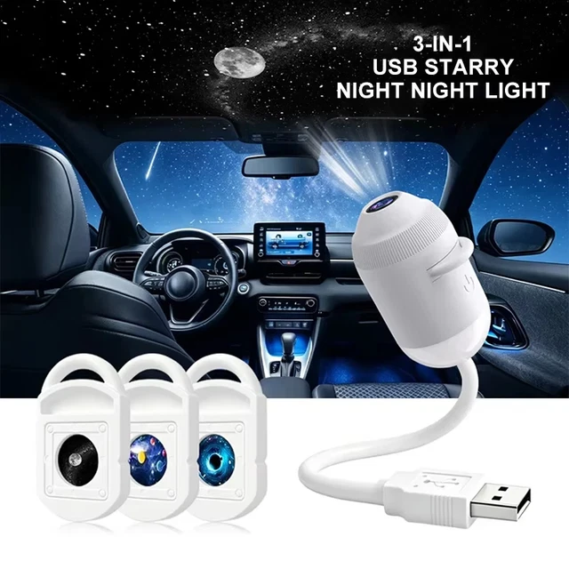 Starryskye USB STARRY SKY Projector Night Light 360° Adjustable Galaxy Atmosphere ...