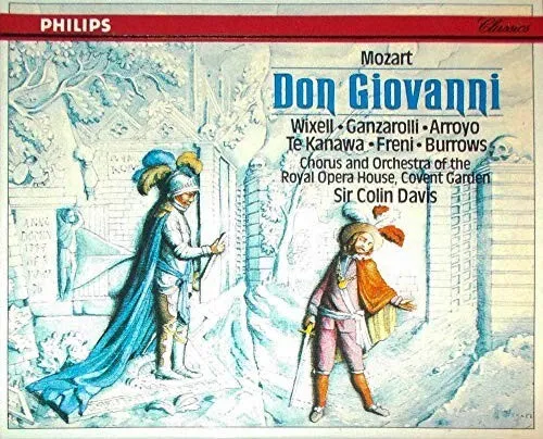 SIR COLIN DAVIS - Mozart Don Giovanni - Royal Opera House 3 DISC COMPLETE SET CD