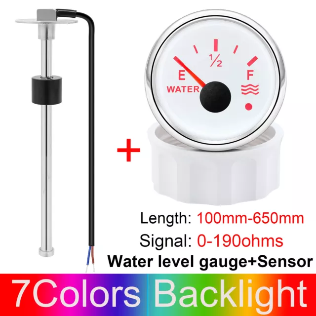 100mm-650mm Marine Boat Water Level  Sending Unit Tank Sender Sensor 0-190ohms