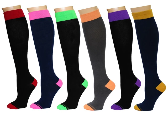 (6 Paia) Calze A Compressione Rame 20-30mmHg Supporto Graduato Uomo Donna S-XXL - Foto 3