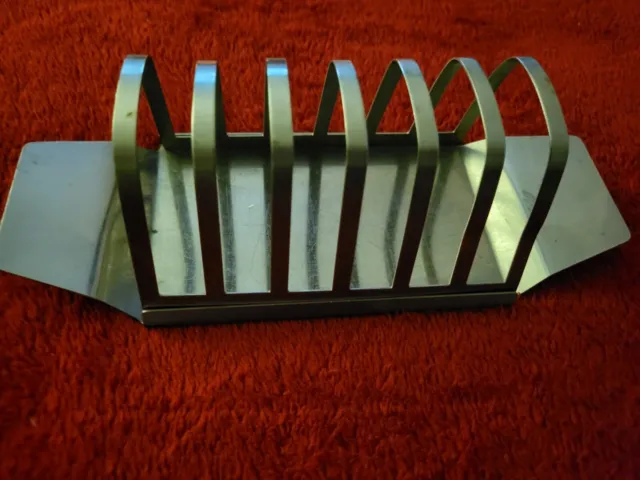 Vintage Retro Empire Stainless Steel 6 Slice Toaster Rack and Crumb Tray