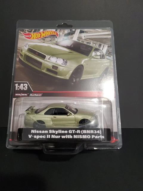 HOT WHEELS PREMIUM 2024 Nissan Skyline GTR Nismo Parts 1:43 scale $49. ...
