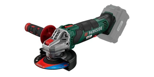 Parkside Performance 20V Akku Winkelschleifer - Bürstenloser Motor Ohne Akku & Ladegerät