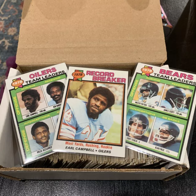 1979 Topps Football Starter Set 239/528 All Diff  Stars, HOF’s, Commons, Fillers