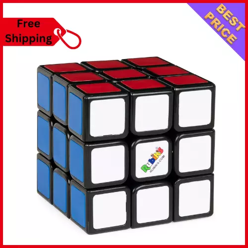 🔥Rubik's Cube The Original 3x3 Rubiks Cube Toy Puzzle Spin Master Game Ages 8+