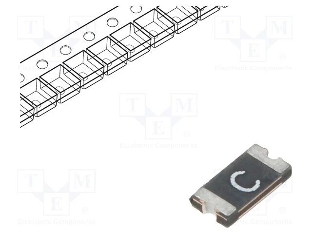 1206L SMD 200mA Sécurité : Ptc Polymère
