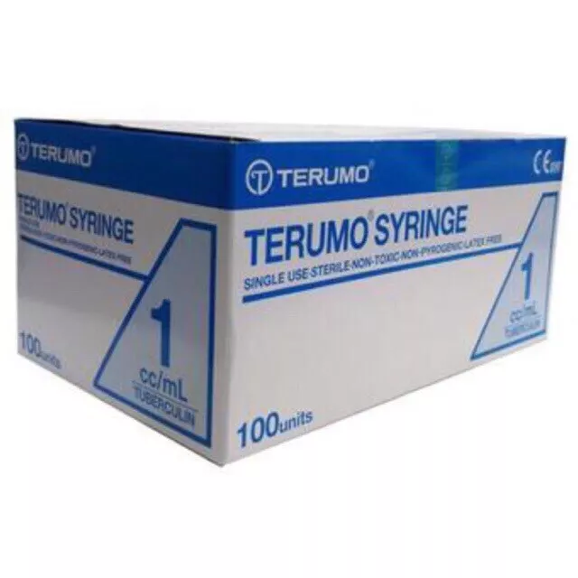 Terumo Disposable Syringes 1Ml 3Ml 5Ml 10Ml 20Ml