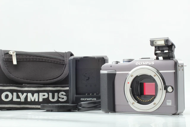 [N MINT w/ Strap] Olympus PEN E-PL1s 12.3 MP Digital Camera Body Only From JAPAN