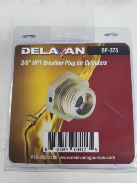 Delavan 3/8" NPT Breather Plug for Cylinders BP-375