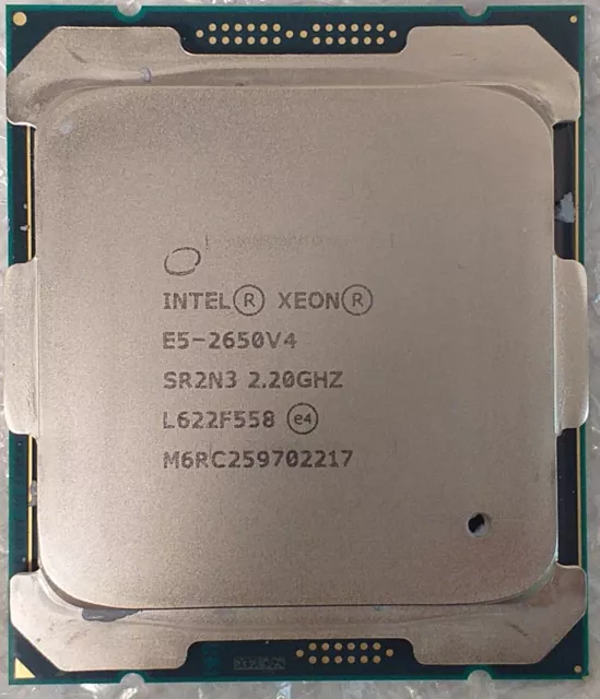 Intel SR2N3 Xeon E5-2650v4 2.2GHz LGA2011-3 12-Core CPU Processor