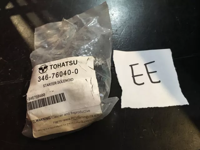 Tohatsu Nissan Starter Solenoid 346-76040-0