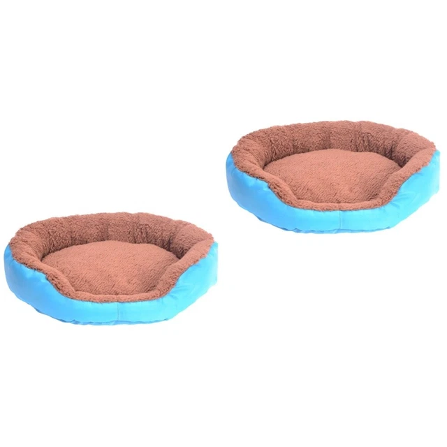 2 Count Lit En Peluche Pour Chien Matelas De Couchage Pour Canapé Doux