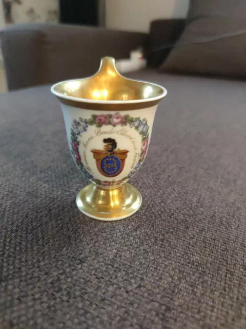 biedermeier porzellan tasse