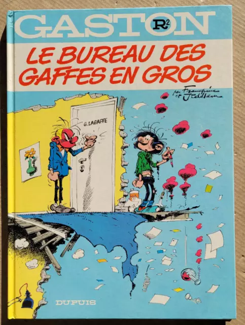 Gaston Lagaffe R2 Le bureau des gaffes en gros FRANQUIN éd Dupuis rééd