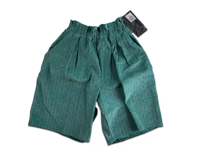 Vintage Womens High Waisted Mom Shorts Pattern Corduroy Size M