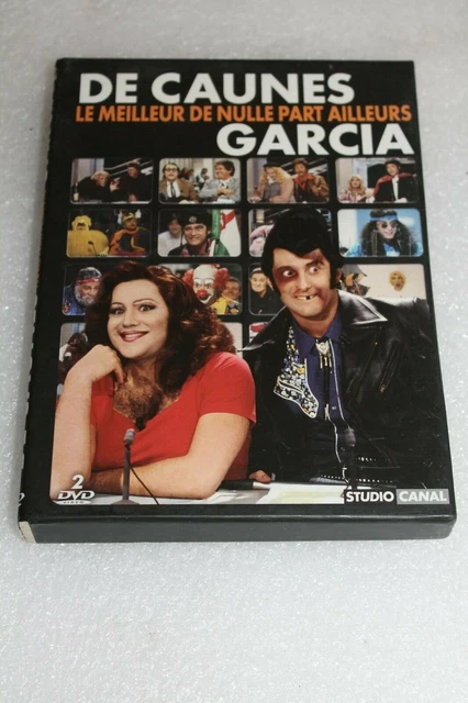 DVD DE CAUNES et GARCIA Le meilleur de nulle part ailleurs  bon etat  (708)