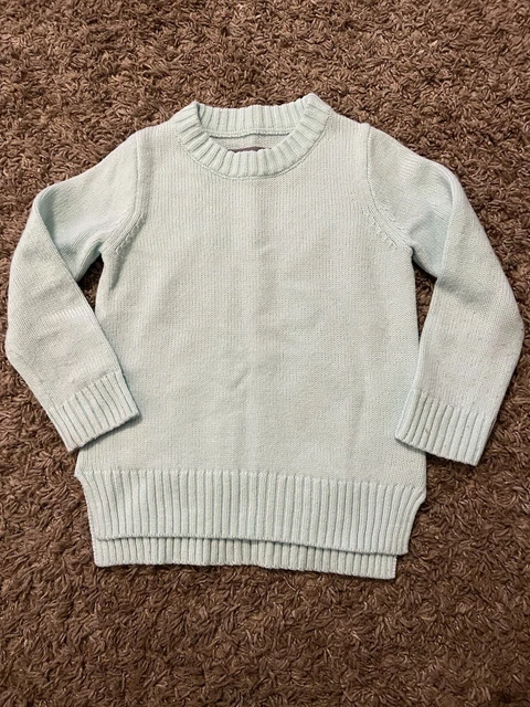 Toddler Girls Sweater by Primary Light Blue Size 3T