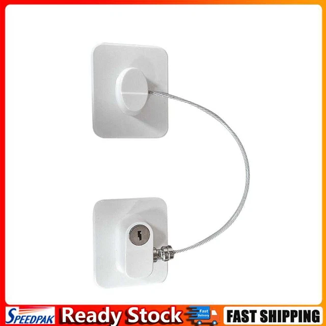 Universal Door Limiter Aluminum Alloy Door Lock for Child Kids Protective Device