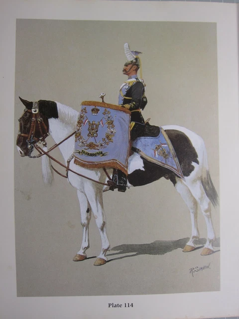 Shabraque Rhg Hinten Cav Volant British Army Halterung