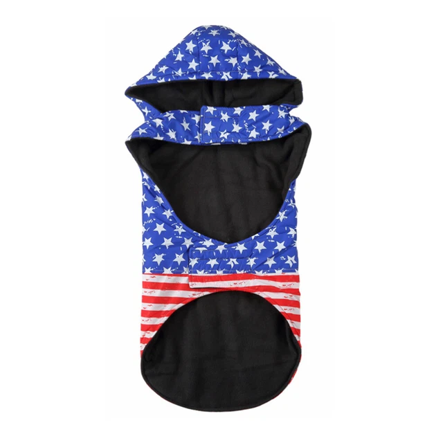 COSTUME DA COMPAGNIA Cane Decorativo Bandiere Degli Stati Uniti Grande