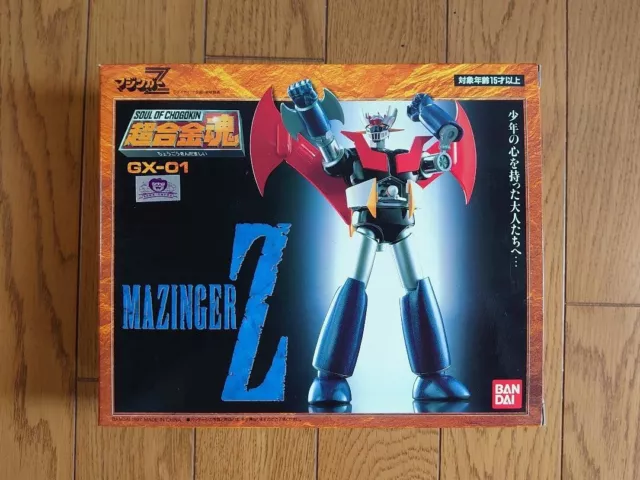 BANDAI Soul Of Chogokin GX-01 Mazinger Z Figure Limited Edition From Japan Rare