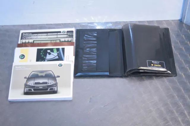 2006 Skoda Fabia Mk1 Handbook Manual With Wallet