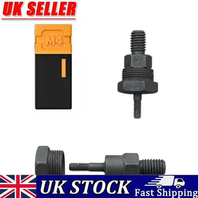 Rivets Nuts Insert Flat Head Threaded for Hand Riveter Gun Tools (M4)
