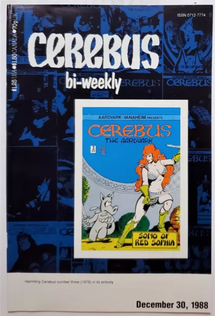 Cerebus Bi-Weekly #4 (Jan 1989, Aardvark-Vanaheim) VF/NM