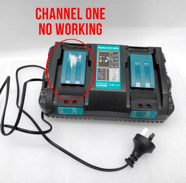 YASI MFG® voor Makita Oplader DC18RD 2-voudig 14.4V 18V 4A Dual Snellader DC18RC DC18RA voor Makita Maximaal 14.4-18 Volt Batterijen BL1815 BL1830 BL1840 BL1845 BL1850 BL1415 BL1430 BL1440 Serie
