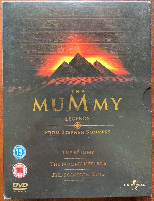 La Momie Legends DVD Coffret Incut 1999 Film + Returns + Scorpion King