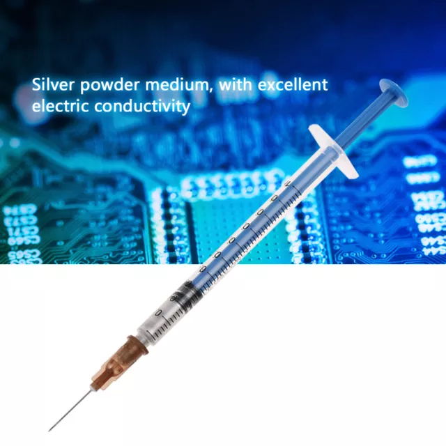 0.2mL Conductive Silver Paste Adhesive Silver Paint Pen For Keyboard PCB Repair♡