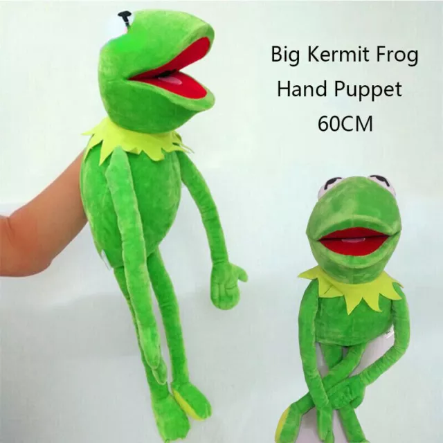 Kermit der Frosch Handpuppe Weiches Plüsch Plüschpuppe Spielzeug Kindergeschenk