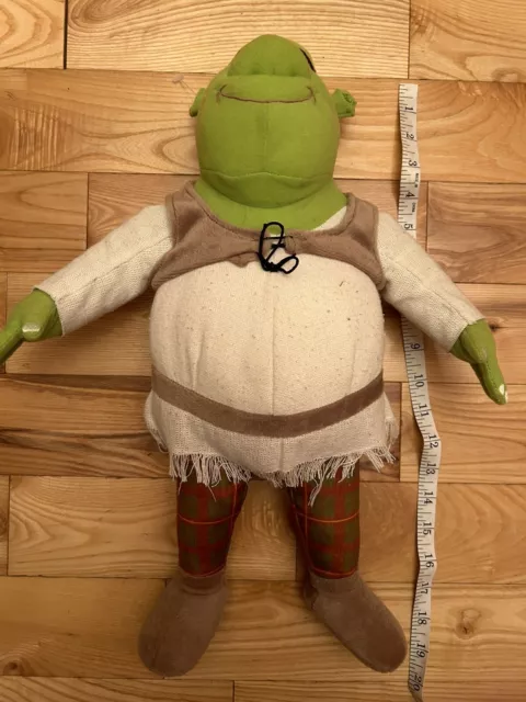 Peluche Shrek 30cm Ogre vert de la Dreamworks