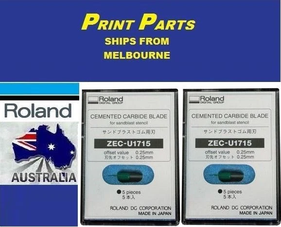 Vinyl Cutter Roland ZEC-U1715 Sand Blast Carbide Cutter Roland Blade