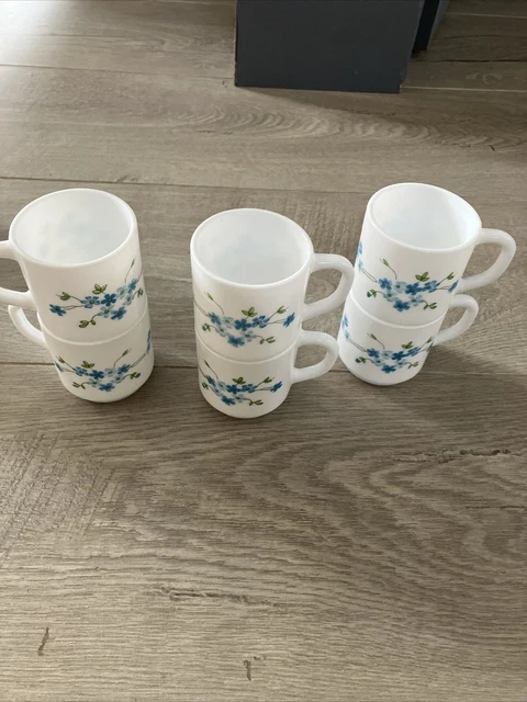 Mug Ancien Arcopal Bretagne Mer Décor Bleu Vintage - Occasion, Thème Disney, France