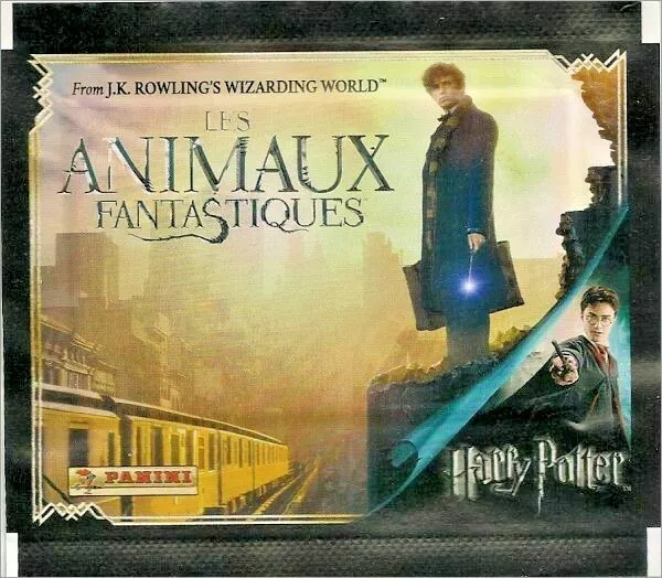 RARE Pochette Panini jamais ouverte - New (Unopened packet) - Harry Potter