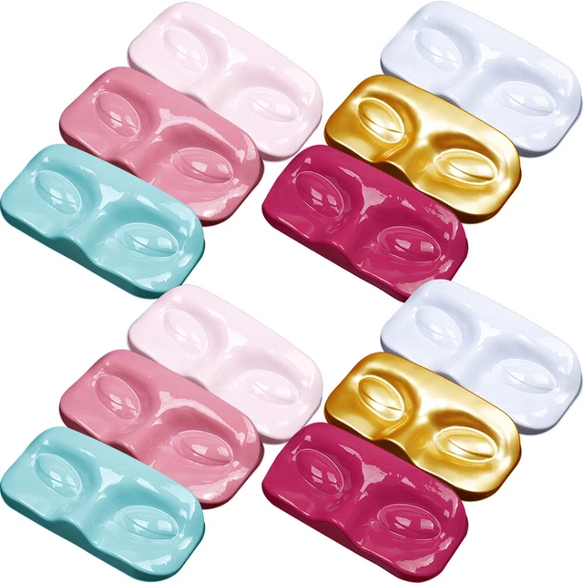 12 Pcs Eyelash Storage Case Eyelash Face Support Eyelash Box